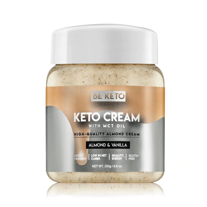 Keto cream Almond & Vanilla 250gr Be Keto