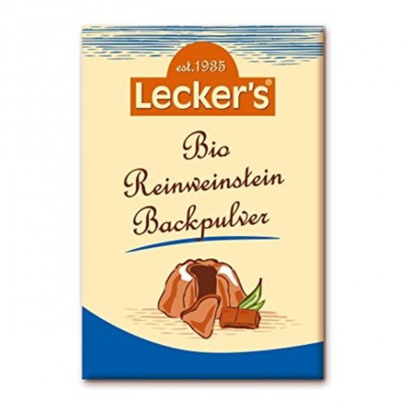 Βιολογικό μπείκιν πάουντερ (4Χ21gr)Leckers