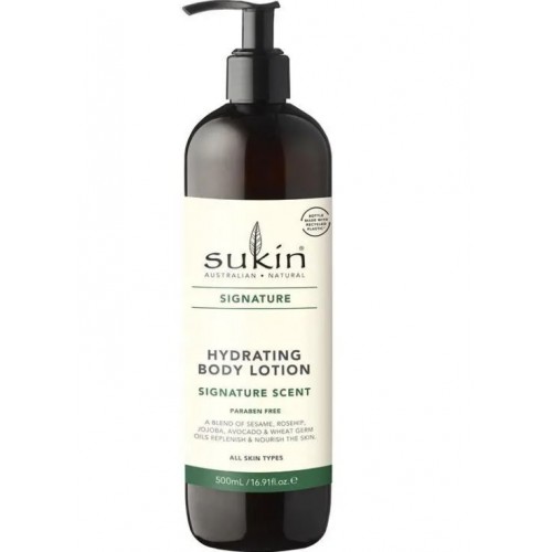 Ενυδατική Λοσιόν Σώματος με Αλόη, Rosehip & Sesame Oil  | Sukin Naturals Hydrating Body Lotion Signature