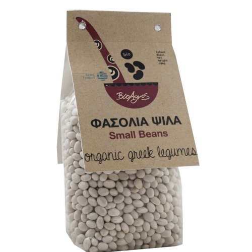Βιολογικά φασόλια ψιλά Ελληνικά "ΒιοΑγρός" 500gr
