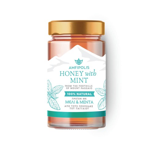 Μέλι με Μέντα  Αμφίπολης 400gr