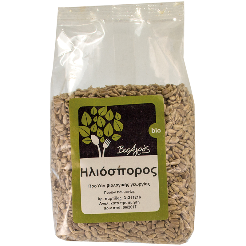 Βιολογικός Ηλιόσπορος 1kg Βιοαγρός 