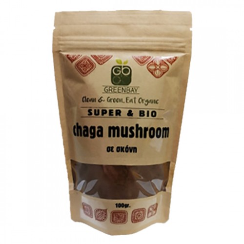 Βιολογικό μανιτάρι Chaga σκόνη 100gr Greenbay