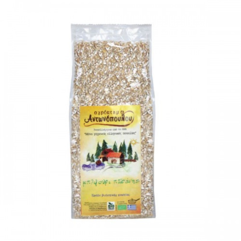 Βιολογικό πλιγούρι Πτισάνης 500gr Αγρόκτημα Αντωνόπουλου 