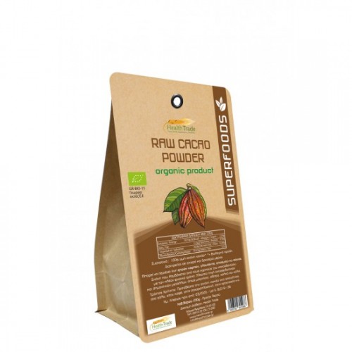 Βιολογικό κακάο σκόνη ωμό Raw Criollo 200gr Healthtrade 