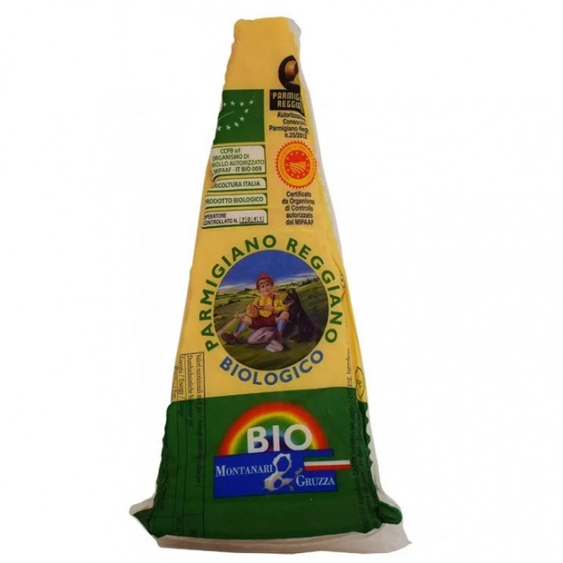 Βιολογική Παρμεζάνα κομμάτι PARMEGIANO REGIANO (24 μηνών ωρίμανσης) 200gr 