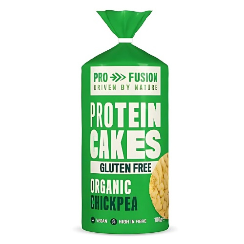 Βιολογικές γκοφρέτες με Ρεβυθι χωρίς γλουτενη PRO FUSION 100gr