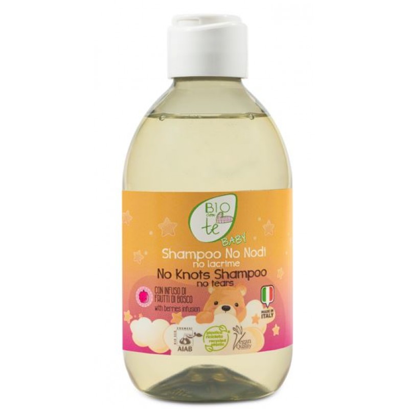Βιολογικό βρεφικό-παιδικό σαμπουάν με εκχύλισμα μούρων Shampoo no Tears 300ml Bio Conte
