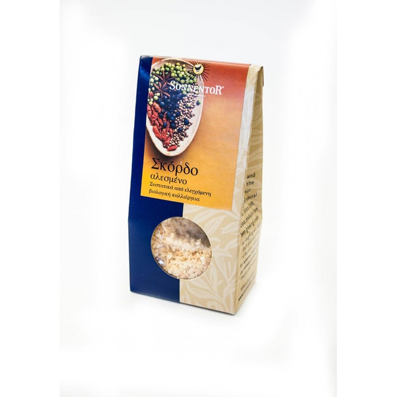 Βιολογικό σκόρδο θρυμματισμένο 40gr Sonnentor