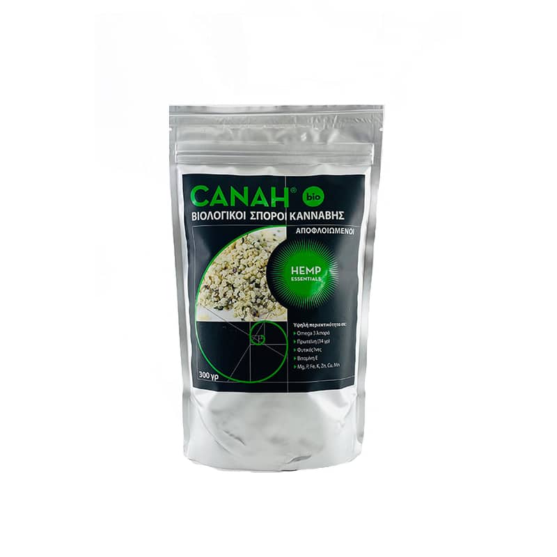 Βιολογικοι σπόροι κανναβης αποφλοιωμενοι χωρίς γλουτενη CANAH 300gr