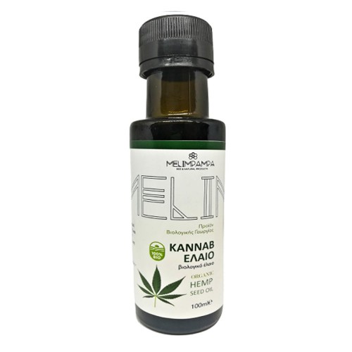 Βιολογικό κανναβέλαιο 100ml melimpampa 