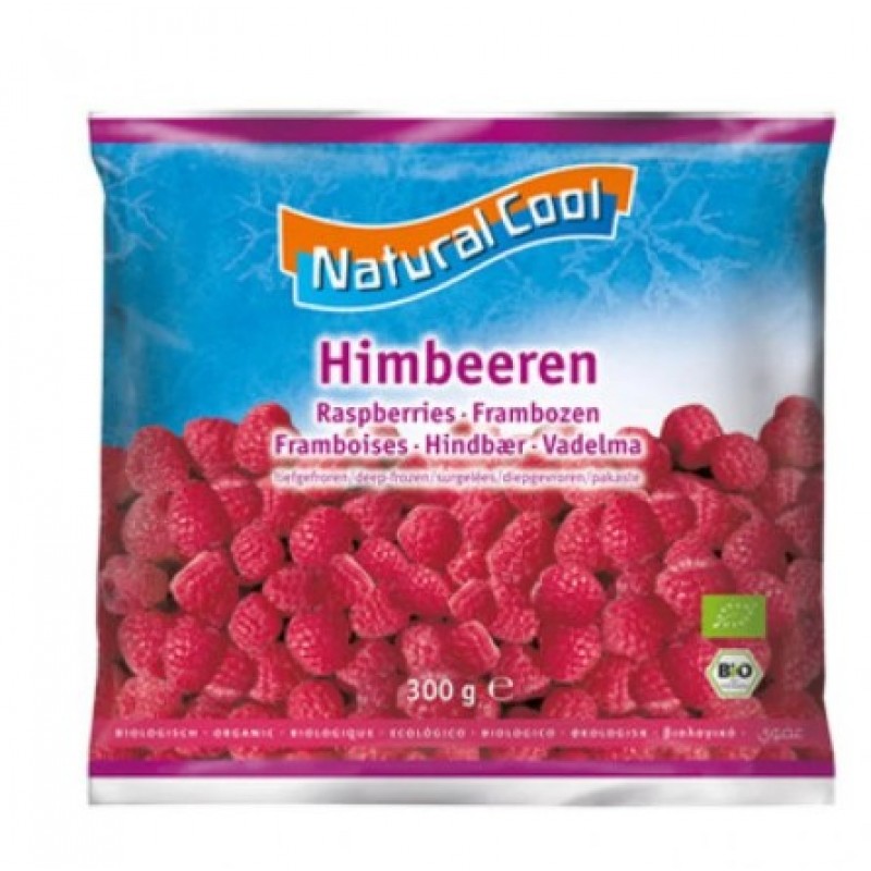 Βιολογικά Σμέουρα (Rasberries) κατάψυξη 300g Natural cool