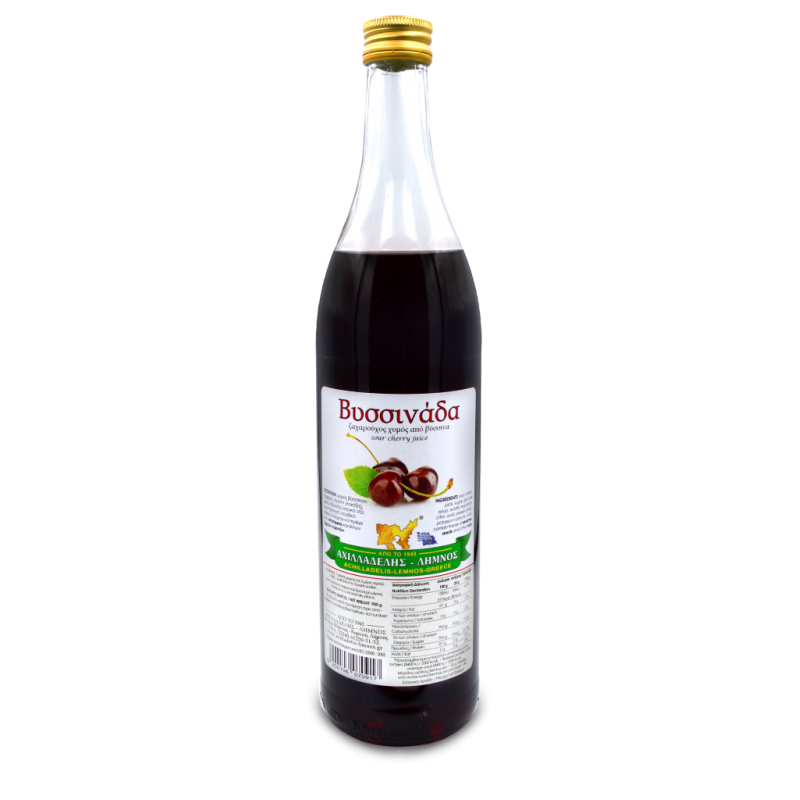 Βυσσινάδα Λήμνου 650ml Αχιλλαδέλης