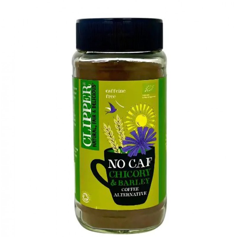 Βιολογικό υποτάστατο καφέ NO CAF από κιχώριο και κριθάρι χωρίς καφεΐνη 100gr Clipper