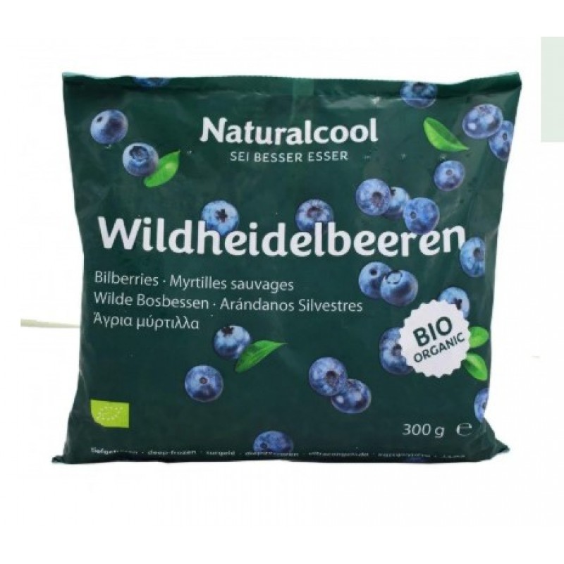 Βιολογικά μύρτιλλα  (blueberries) κατάψυξη 300g Natural cool