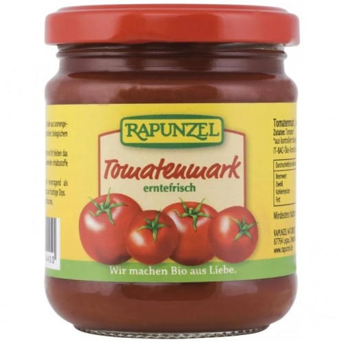 Βιολογικός πελτές τομάτας σε βαζάκι 200γρ Rapunzel