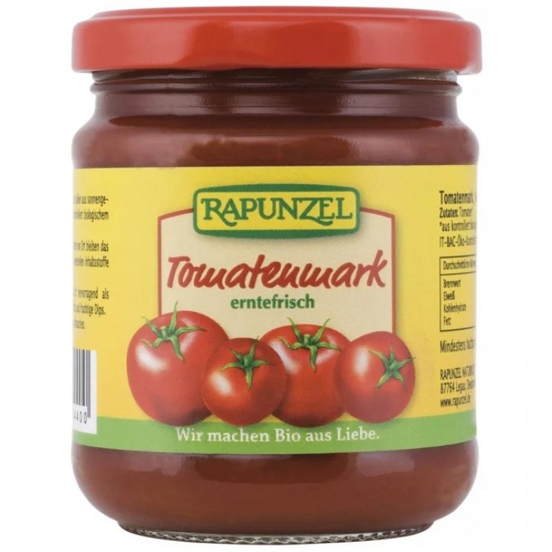 Βιολογικός πελτές τομάτας σε βαζάκι 200γρ Rapunzel Βιολογικός πελτές τομάτας σε βαζάκι 200γρ Rapunzel