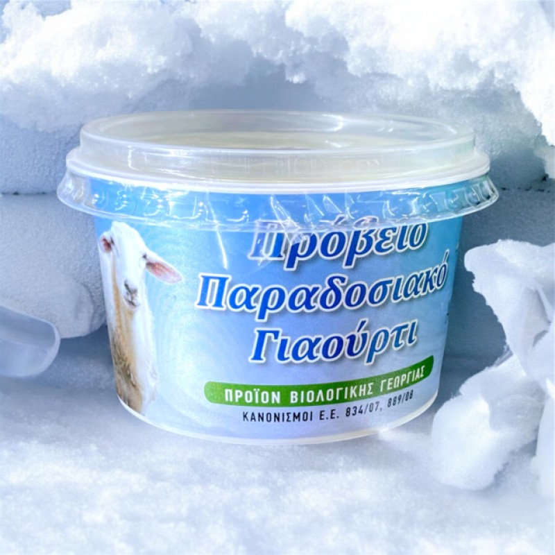 Βιολογικό γιαούρτι Πρόβειο 200gr Αγρόκτημα Λιβαδερού