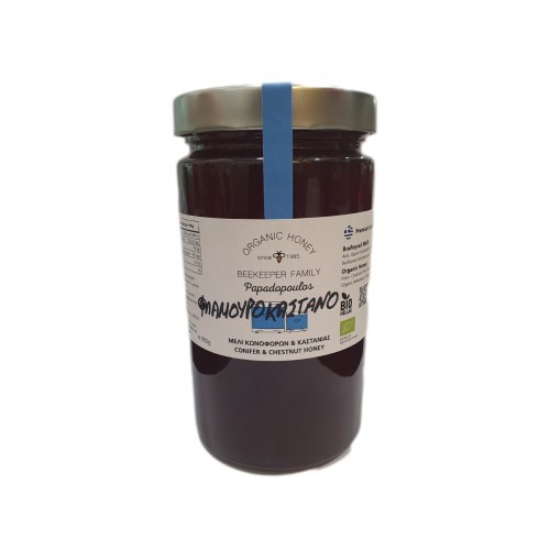Βιολογικό μέλι Φλαμουροκάστανο 950gr Bee Keeper Papadopoulos