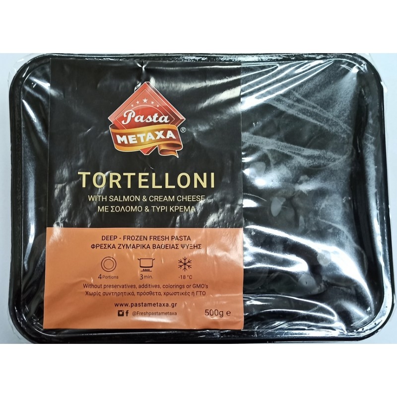 Pasta Tortelloni με Σολωμό "Metaxa" 500gr 