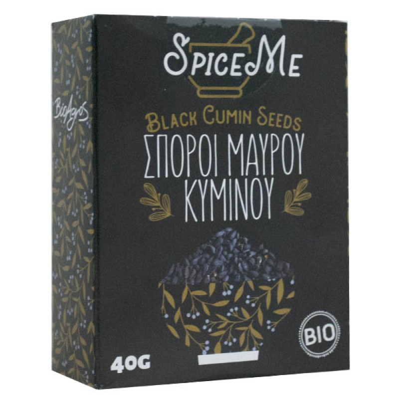 Βιολογικοί σπόροι μαύρου Κυμίνου "Spice Me" 40gr