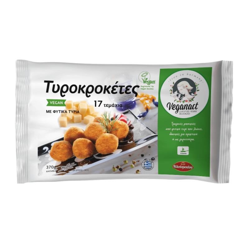 Τυροκροκέτες vegan "Veganact" 360gr
