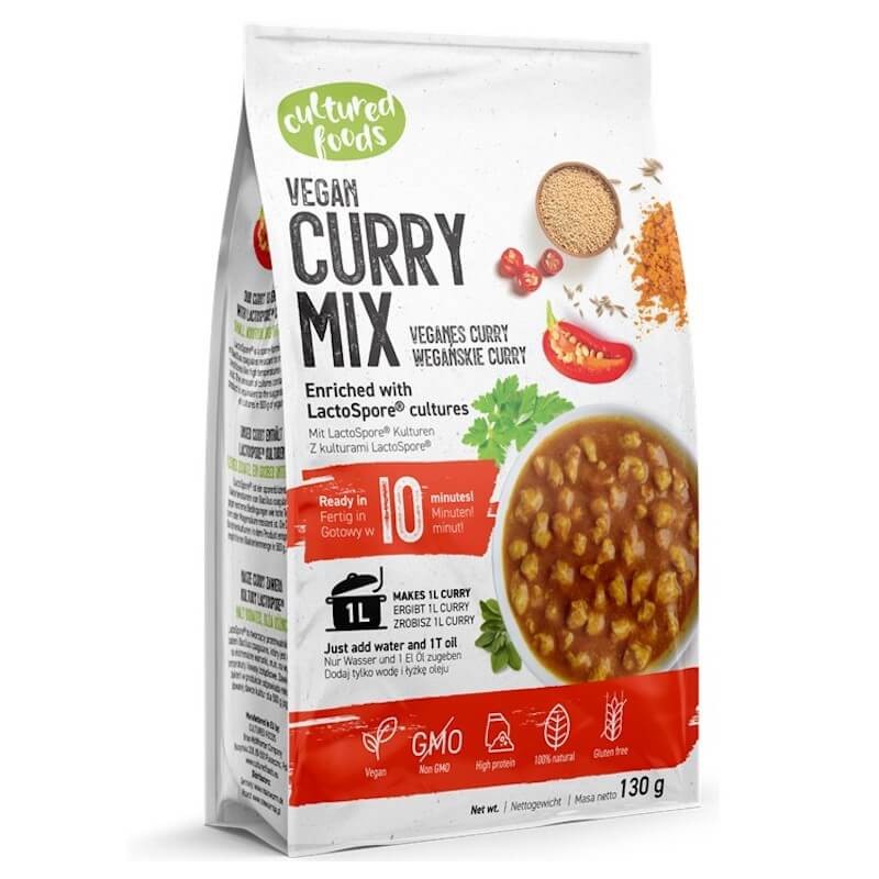 Βιολογική Σούπα curry mix vegan χωρίς γλουτένη "Cultured food" 130gr
