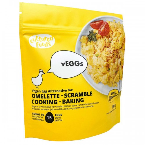 Βιολογικό υποκατάστατο ομελέτας σε σκόνη vegan "Cultured Food" 180gr