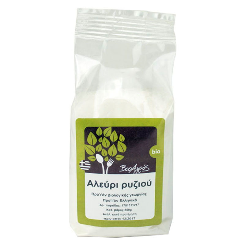 Βιολογικό Αλεύρι Ρυζιού "ΒιοΑγρός" 500gr