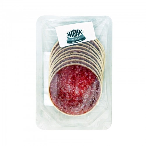 Σαλάμι Αέρος με τυρί φέτες "MIRAN" 100gr